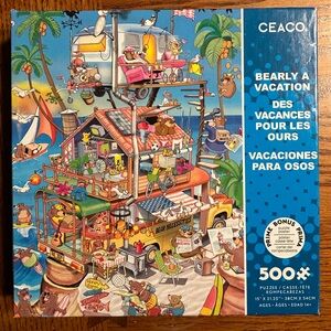 Bearly a Vacation Puzzle - 500 Pieces